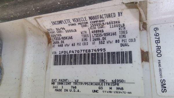 1996 Ford F450 Leaf Spring Front — photo 5