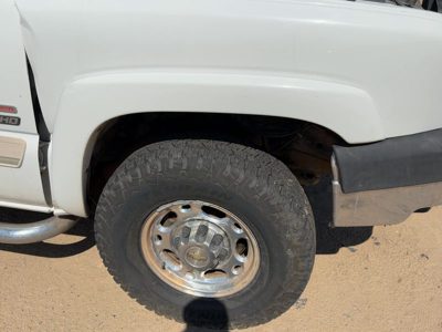 03-07 Silverado 2500 Passenger Right Front Wheel Flare Moulding Fender White 50U