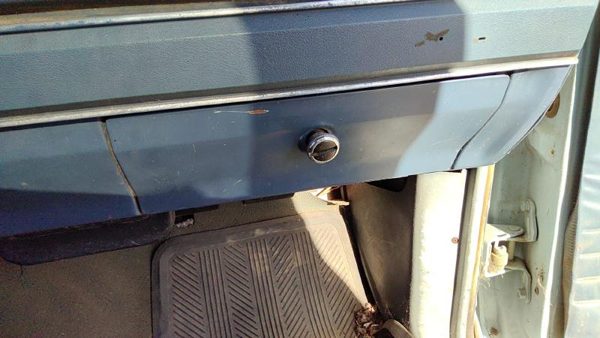 83-88 Ford Ranger Glove Box Assembly Complete Door With Latch Oem Blue — photo 3