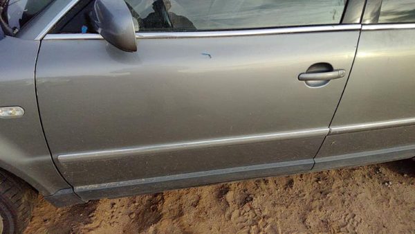 2002 Volkswagen Passat Front Door LH Silver — photo 3
