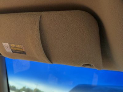 1999 Pontiac Bonneville Driver Left Sun Visor Oem Tan