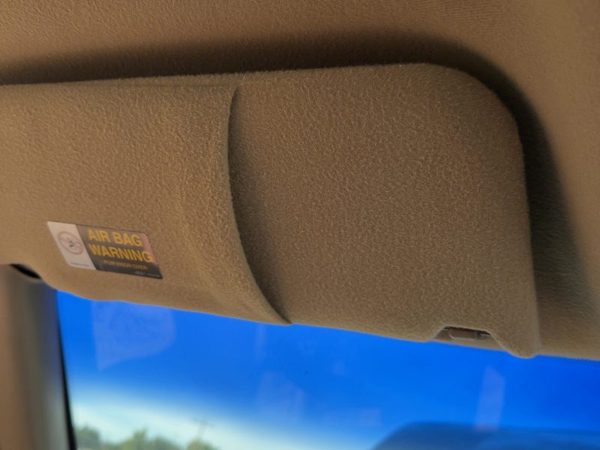 1999 Pontiac Bonneville Driver Left Sun Visor Oem Tan — photo 2