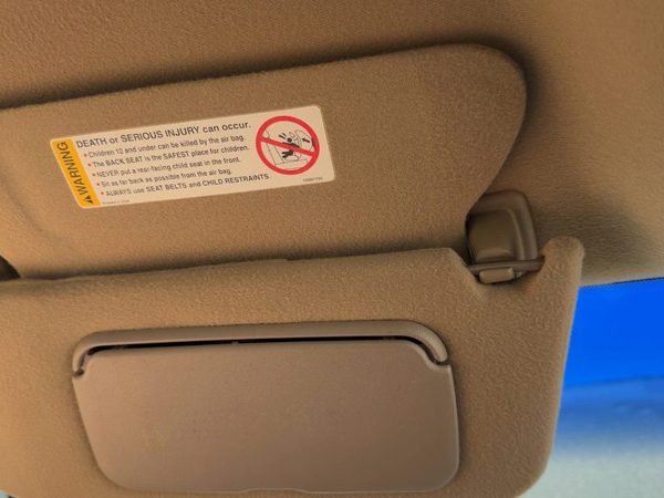 1999 Pontiac Bonneville Driver Left Sun Visor Oem Tan — photo 7