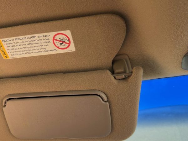 1999 Pontiac Bonneville Driver Left Sun Visor Oem Tan — photo 8