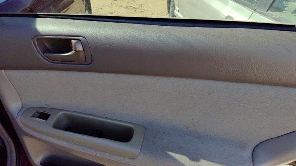 02-04 Camry Passenger Right Rear Door Trim Panel With Switches Back Taupe 43 — photo 4