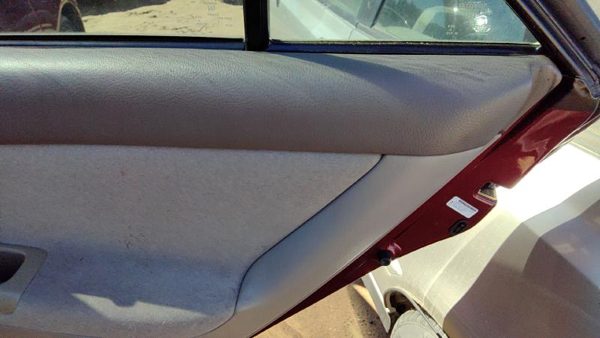 02-04 Camry Passenger Right Rear Door Trim Panel With Switches Back Taupe 43 — photo 2