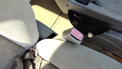 05-09 Uplander Passenger Right Front Seat Belt Buckle Receiver Oem Gray 17B