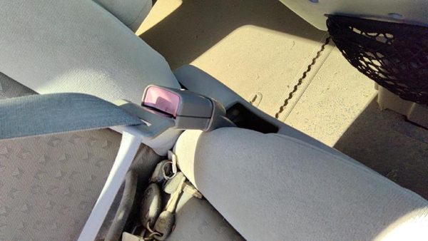05-09 Uplander Passenger Right Front Seat Belt Buckle Receiver Oem Gray 17B — photo 3