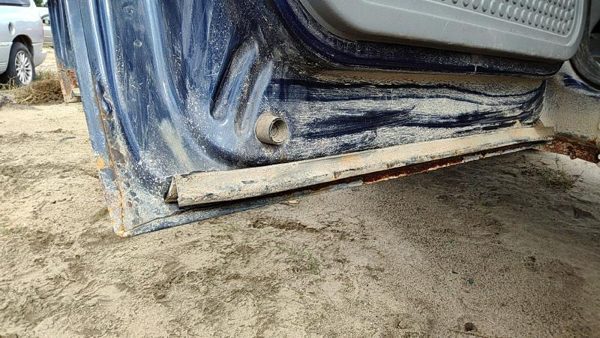 2003 Ford F350 Sd Pickup Rear Door LH Blue — photo 7