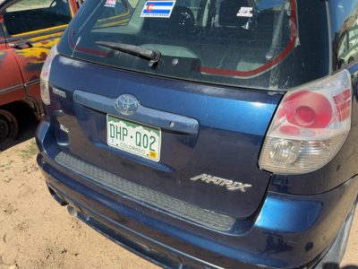 2005 Toyota Matrix Trunk/decklid/hatch/tailgate Indigo Ink Pearl