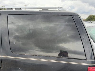 1997-2002 Ford Expedition Driver Left Rear Quarter Glass Back Side Window Oem