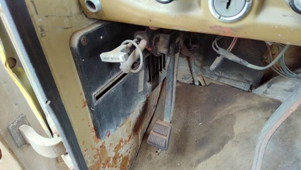 67-72 Ford F100 Driver Left Lower Vent Kick Trim Panel Oem — photo 3