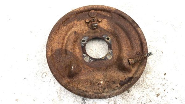 1984 Deville Sedan Passenger Right Rear Brake Backing Plate Assembly Oem — photo 4