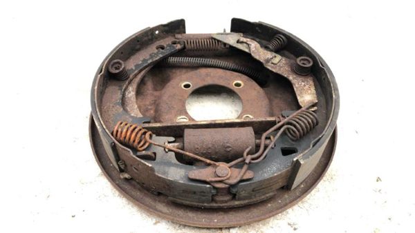 1984 Deville Sedan Passenger Right Rear Brake Backing Plate Assembly Oem — photo 3