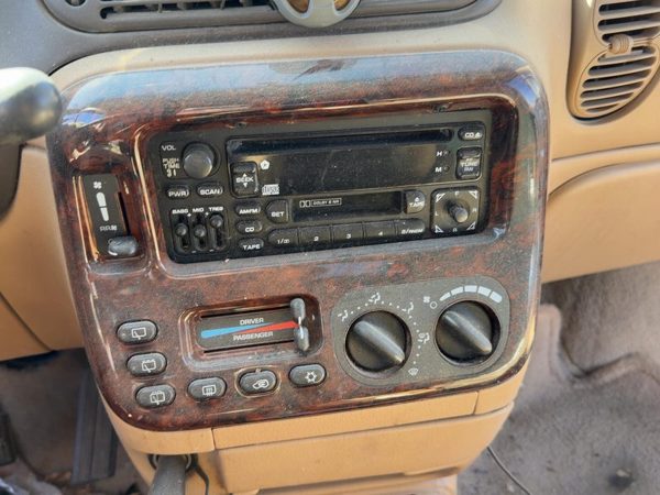 96-00 Town & Country Trim Bezel Around Radio Surround Dash Panel Oem Tan Flk5 — photo 1