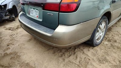 2000-2004 Legacy Outback Rear Bumper Cover Assembly Oem Back 57704Ae23a
