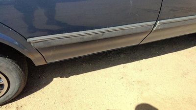 93-96 Olds Cutlass Ciera Passenger Right Rear Moulding From Door Back Trim Blue