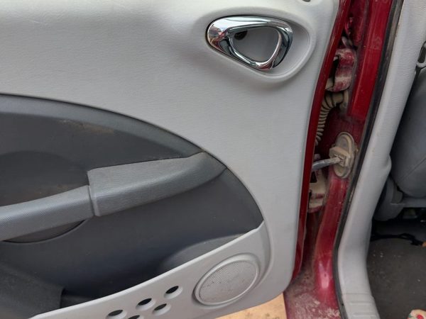 07-10 Pt Cruiser Driver Left Rear Door Trim Panel With Switches Back Gray D7Dv — photo 5