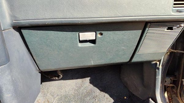 1984-1986 Toyota Camry Glove Box Assembly Complete Door With Latch Oem Blue — photo 1