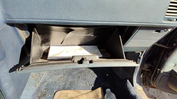 1984-1986 Toyota Camry Glove Box Assembly Complete Door With Latch Oem Blue — photo 5