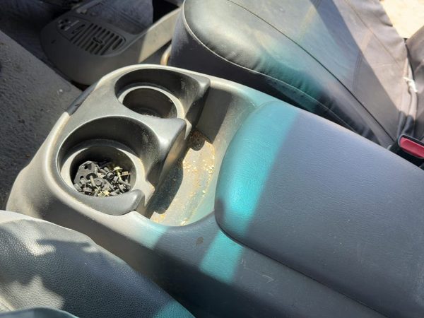 1997-2003 Ford F150 Complete Center Floor Console Assembly Gray F2 — photo 5
