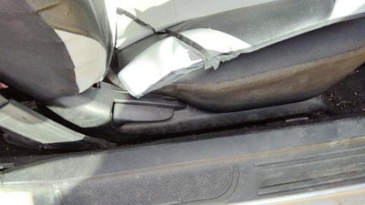 2000-2005 Mitsubishi Eclipse Passenger Right Side Seat Trim Panel Oem Black