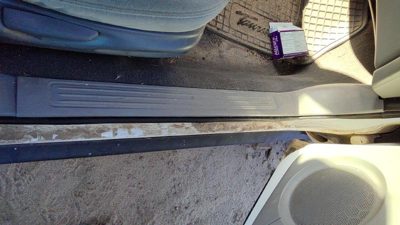 00-07 Ford Taurus Passenger Right Lower Sill Step Moulding Trim Panel Oem Gray