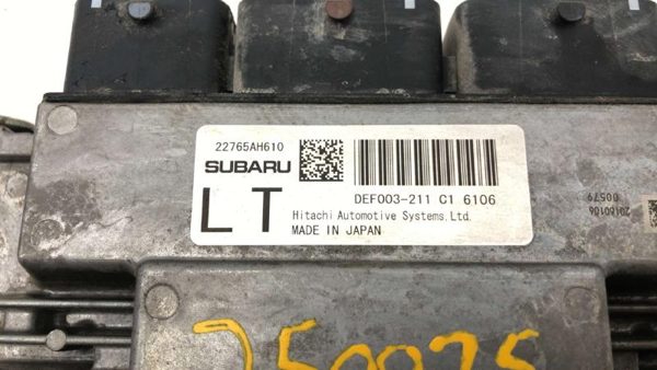 2016 Subaru Wrx Electronic Control Module Computer Ecm Ecu 2.0L Turbo 6Sp Awd — photo 4