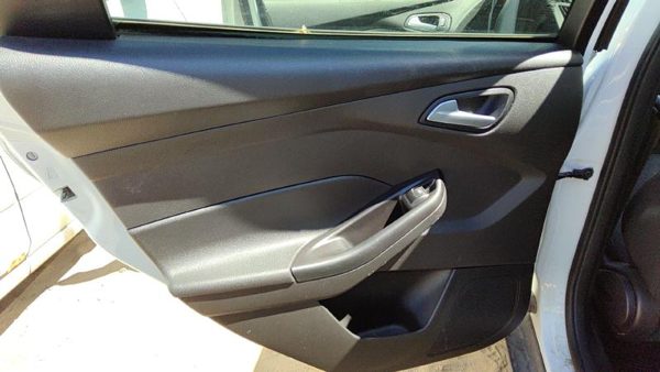 13-18 Ford Focus Driver Left Rear Door Trim Panel With Switches Back Black Yw — photo 1