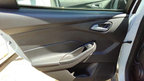 13-18 Ford Focus Driver Left Rear Door Trim Panel With Switches Back Black Yw — photo 2