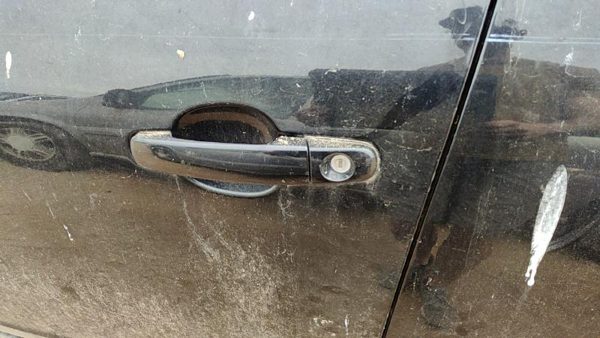 07-09 Suzuki Grand Vitara Xl-7 Driver Left Front Outside Door Handle Oem Black — photo 1