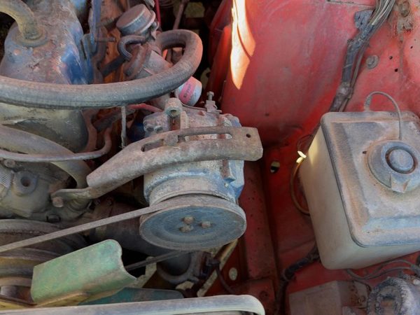 1974-1977 Ford Maverick Egr Smog Pump Emissions Air Pump Oem 3.3L E1Tz9A486D — photo 2