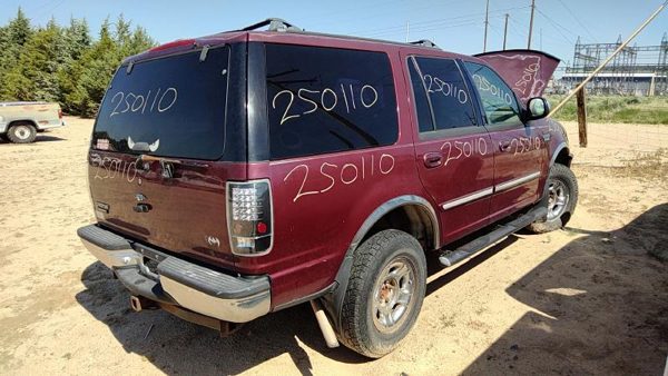1997 Ford Expedition Trunk/decklid/hatch/tailgate Maroon Jl — photo 6