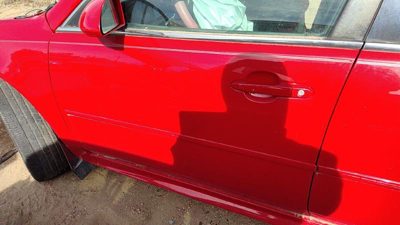 2011 Chevrolet Impala Front Door LH Red 74U