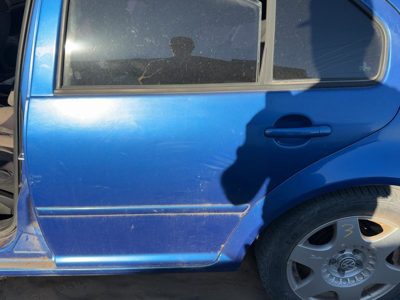 2002 Volkswagen Jetta Rear Door LH Blue