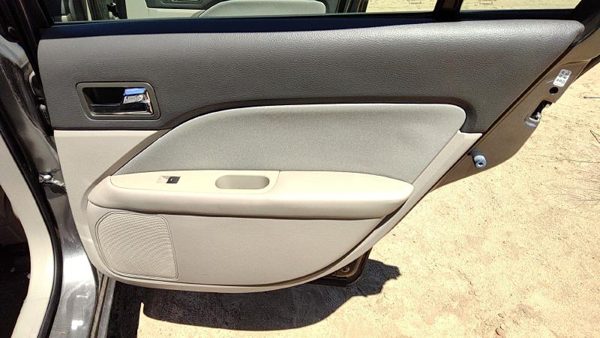 10-12 Fusion Passenger Right Rear Door Trim Panel With Switches Back Black Dl — photo 1