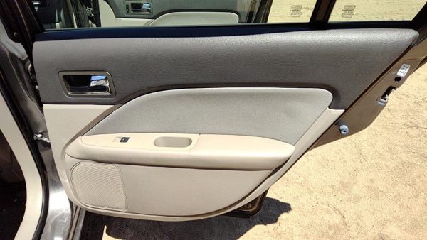 10-12 Fusion Passenger Right Rear Door Trim Panel With Switches Back Black Dl — photo 2