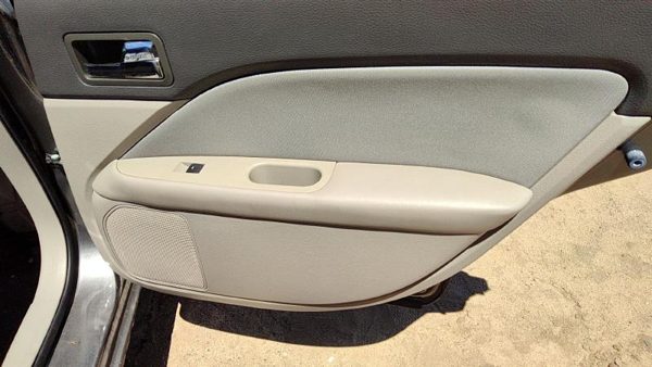 10-12 Fusion Passenger Right Rear Door Trim Panel With Switches Back Black Dl — photo 5
