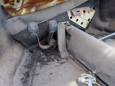1971 Vw Super Beetle Complete Clutch And Brake Pedal Assembly Oem