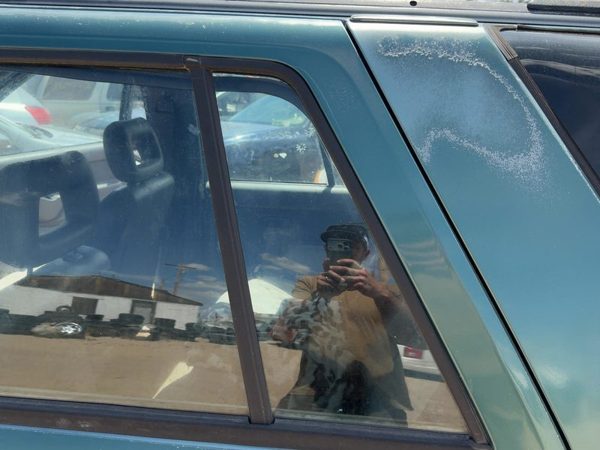 91-97 Isuzu Rodeo Driver Left Rear Vent Window Back Door Glass With Frame Oem — photo 3