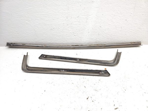 1964-1966 Ford Thunderbird Coupe Chrome Trim Moulding Around Back Glass Oem — photo 7