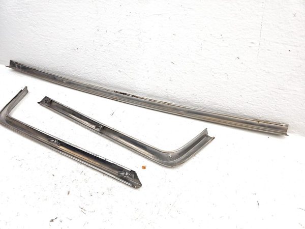1964-1966 Ford Thunderbird Coupe Chrome Trim Moulding Around Back Glass Oem — photo 10