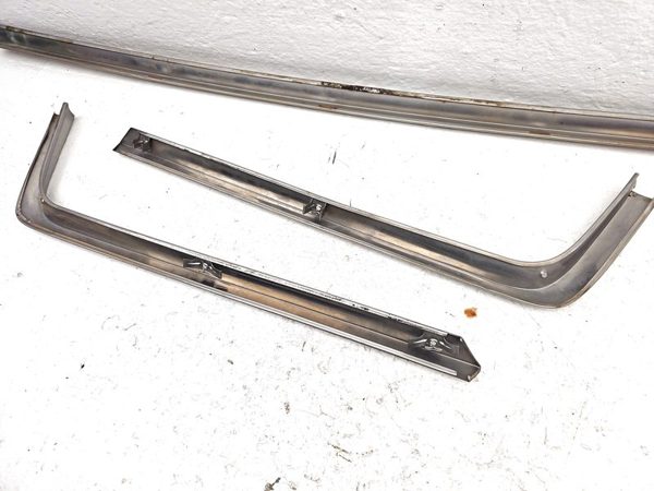 1964-1966 Ford Thunderbird Coupe Chrome Trim Moulding Around Back Glass Oem — photo 9