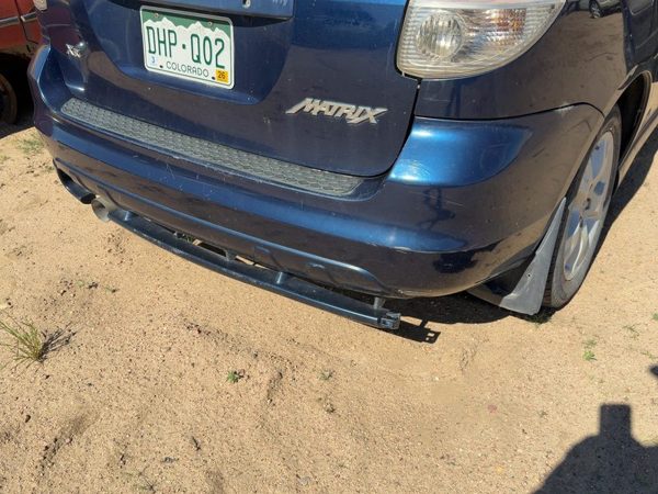2003-2008 Toyota Matrix Xr Rear Bumper Cover Assembly Oem Back Indigo Ink Pearl — photo 1
