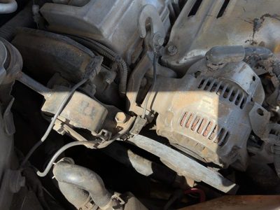 97-01 Toyota Camry Alternator Mount Bracket Set OEM 2.2L 1251174100