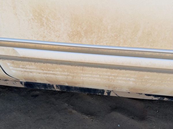 94 Lincoln Town Car Driver Left Front Moulding From Door Oem Trim Strip White Wt — photo 4
