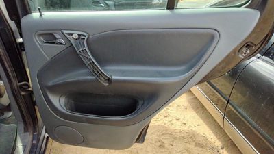 1998-1999 Mercedes Ml320 Passenger Right Rear Door Trim Panel With Switches Back