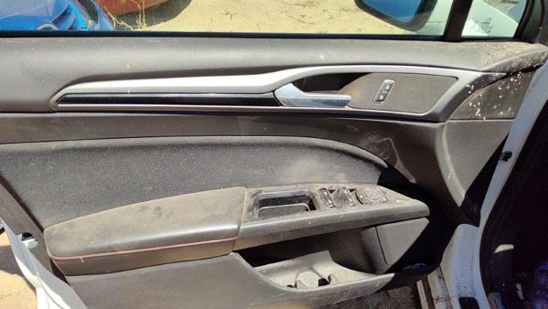 13-14 Fusion Driver Left Front Door Trim Panel With Master Switch Charcoal Dw — photo 3