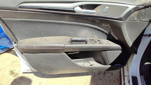 13-14 Fusion Driver Left Front Door Trim Panel With Master Switch Charcoal Dw — photo 6
