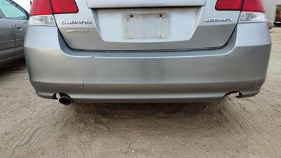 2010-2014 Subaru Legacy Outback Rear Bumper Cover Assembly Back Ssm Steel Silver